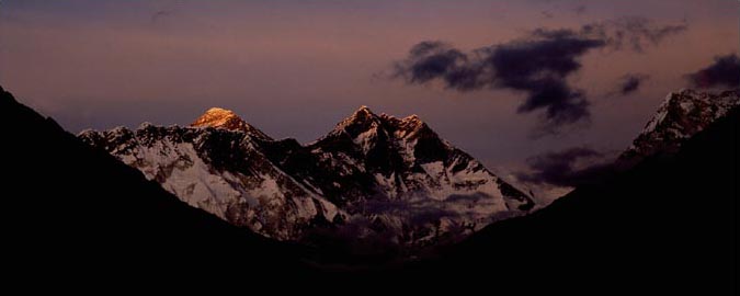 everest sunset