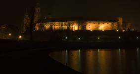 Wawel by night