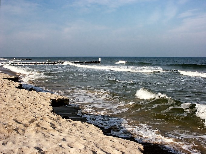 Plaża w Ustroniu Morskim