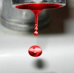 ...blood drop...