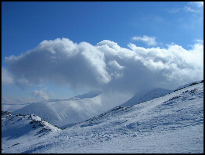 Chmury nad Chopokiem