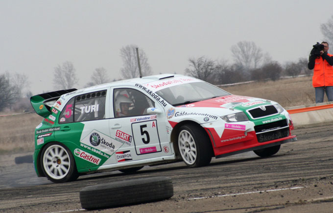 Start Auto Rallye Eger - prolog