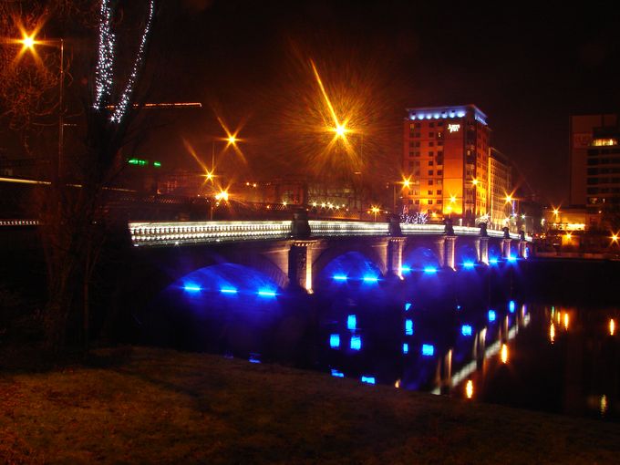 Glasgow nocą