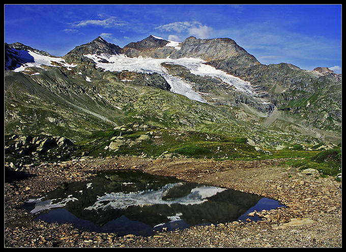 Bernina o poranku...