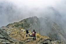 Crib Goch we mgle