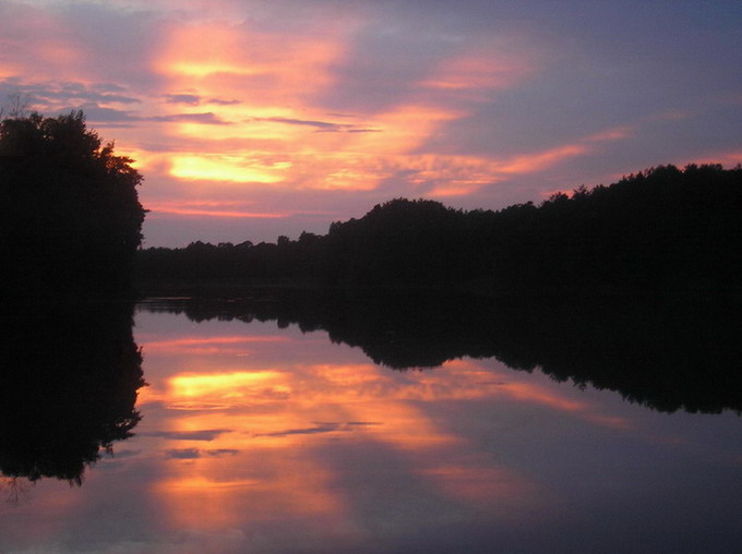 sunset on yezioro