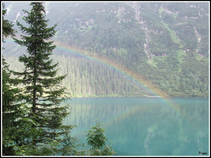 Morskie Oko ... gdzie niebo z ziemią się styka ... :)