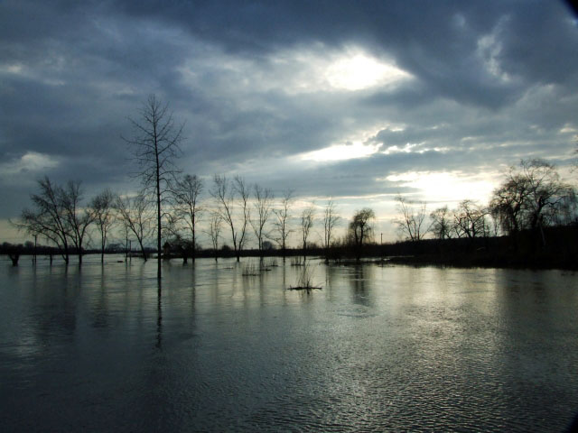 Wiosenne podtopienie