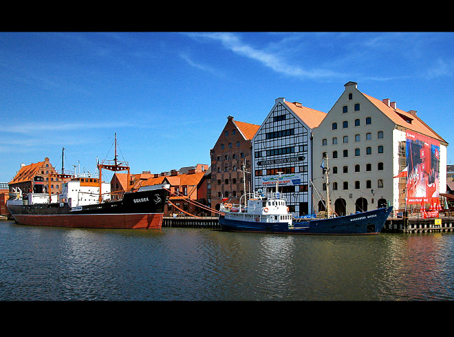 Gdańsk Ołowianka - odsłona letnia.