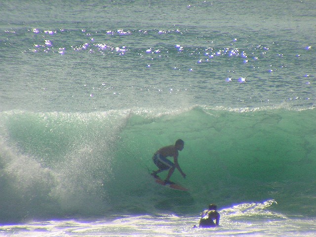 Io, surf e l'onda