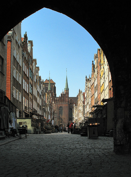 Gdańsk - Mariacka odsłona wiosenna.