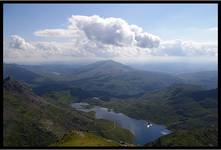 View from Snowdon, Wales