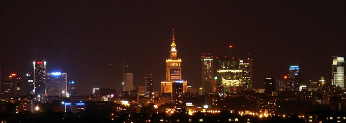 Moje miasto nocą