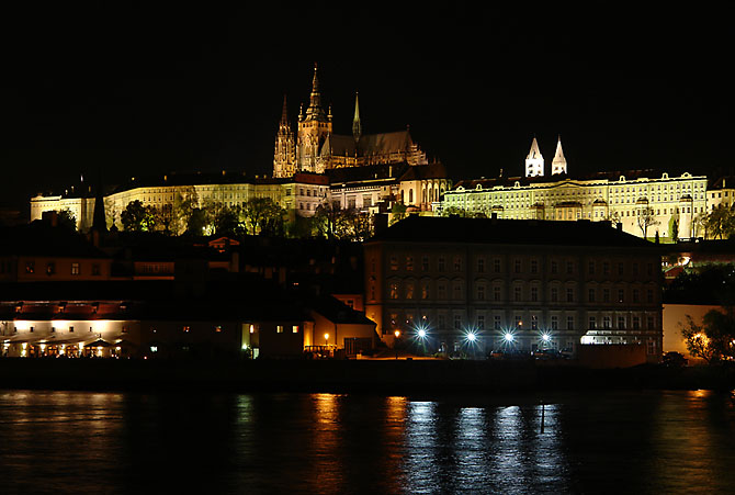 Praga nocą