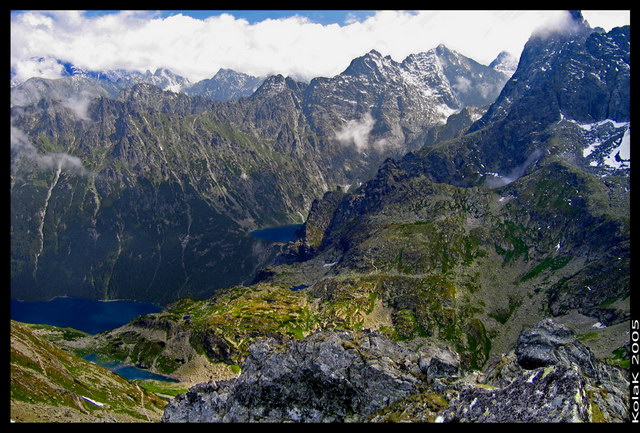 widok na "MORSKIE OKO"