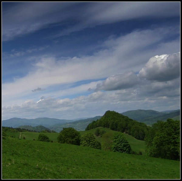 Pieniny, lato wiosną...