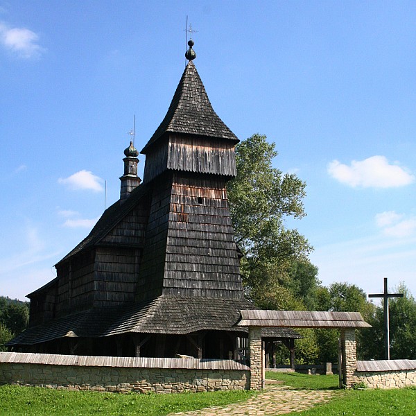 Skansen w Sanoku - Kościół z Bączala