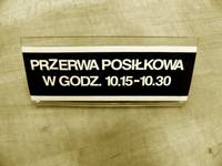 posiłki w drodze lub na przerwie