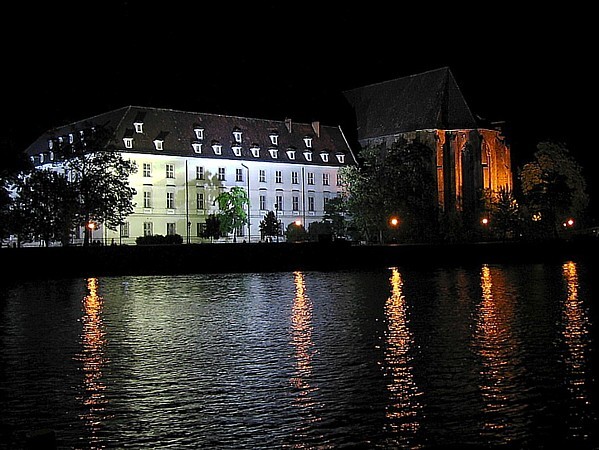 Wrocław by night