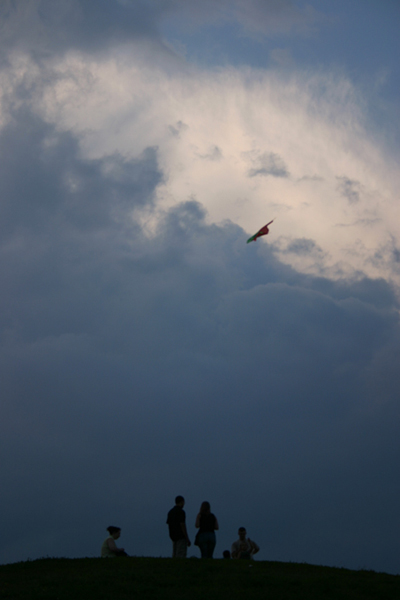 Kites in the sky...