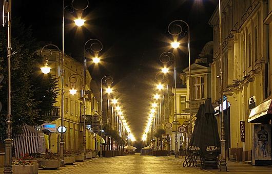 Sienkiewka nocą