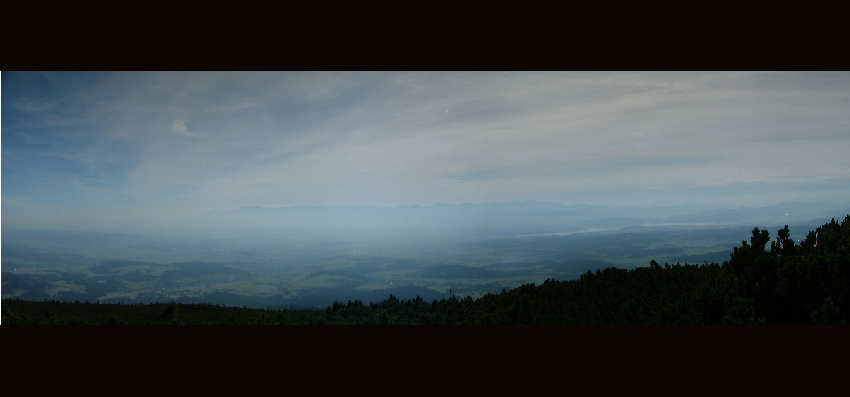 Panoramka z Babiej Góry