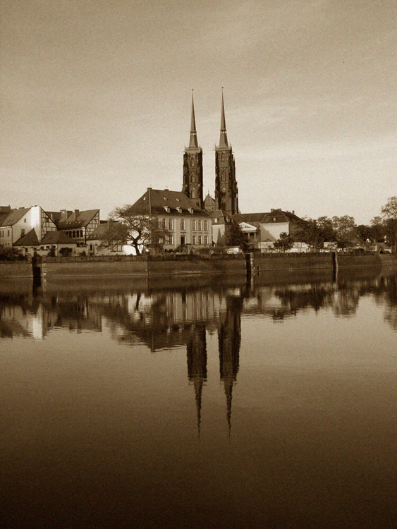 Ostrów Tumski na starej fotografii ;-))