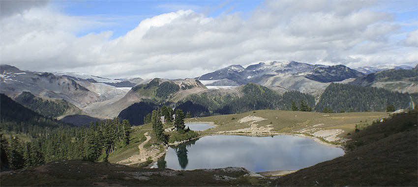 elfin lake - i nastepne zdjecie z gor 2500m nad poziomem morza