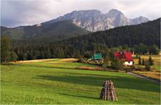 Giewont- widok z Drogi na Buńdówki