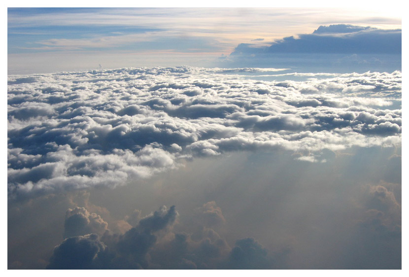 Clouds over asia