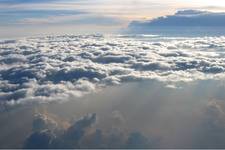 Clouds over asia