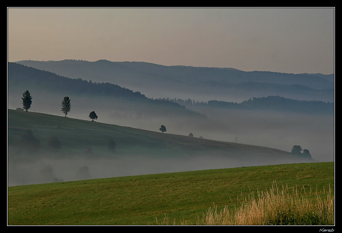 Beskidy rankiem