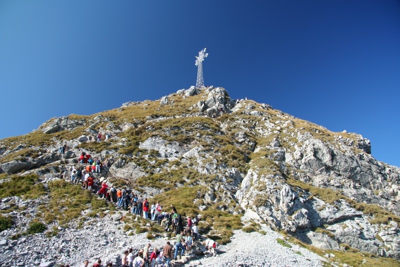 Kolejka na Giewont