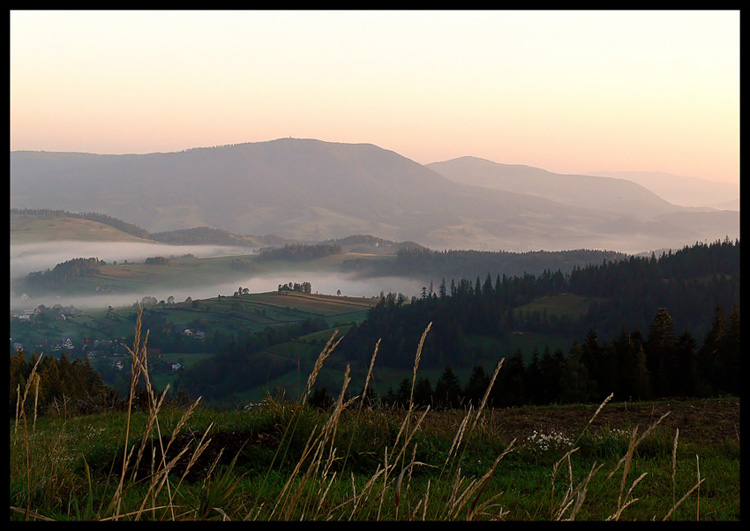 Beskidy o poranku