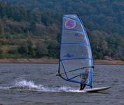 windsurfing nad klimkówką