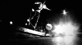 night skate session