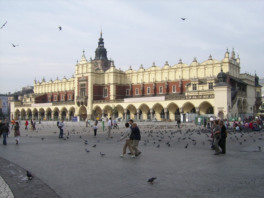 Kraków, Sukiennice.