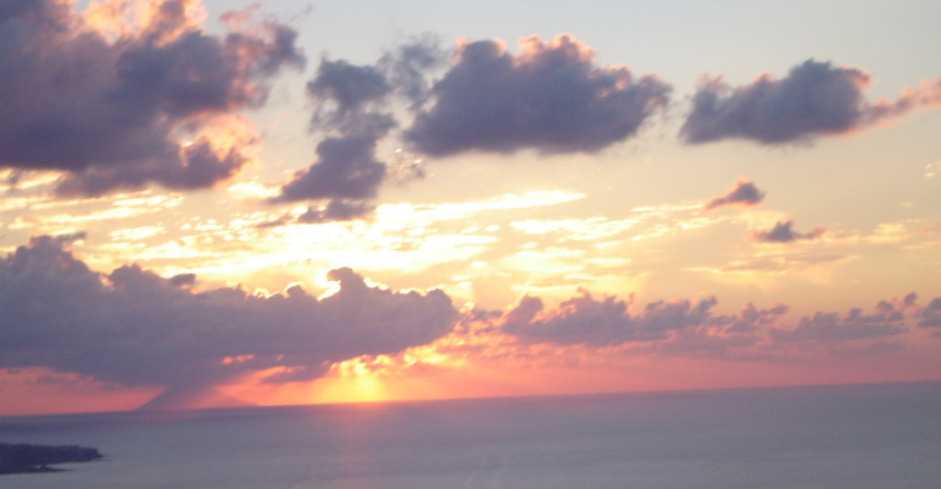 View to Sicily