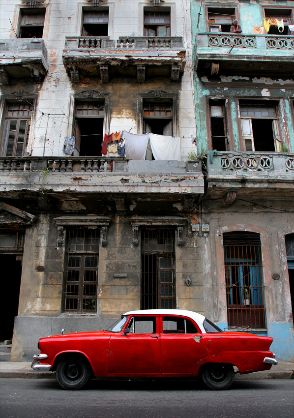 Red car