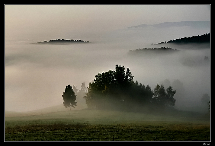 Mgły nad Beskidami