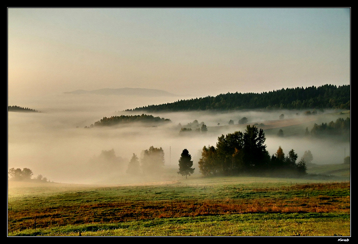 Mgły nad Beskidami II