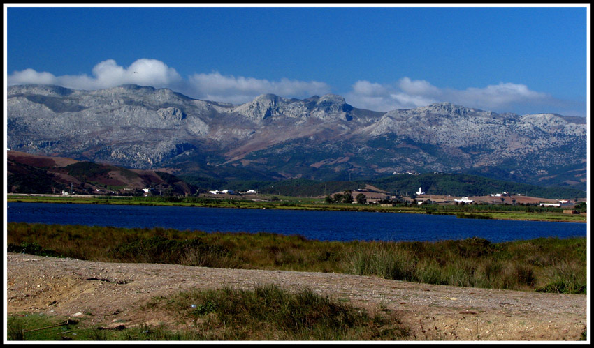 Widok na góry Rifu, Maroko