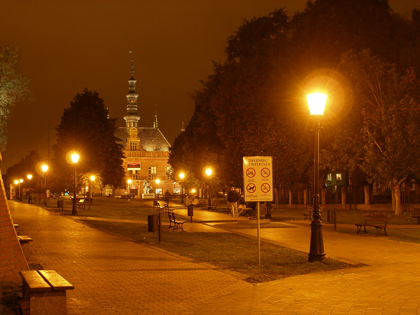 Moje miasto nocą