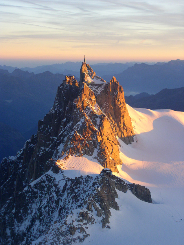 Aguille du Midi - kolejna odsłona