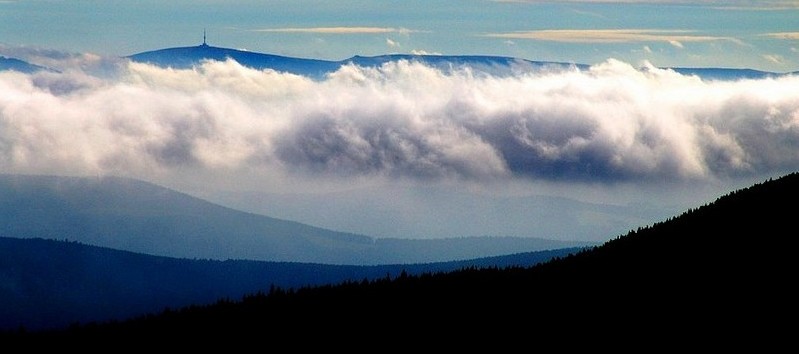 widok z Czarnej Góry