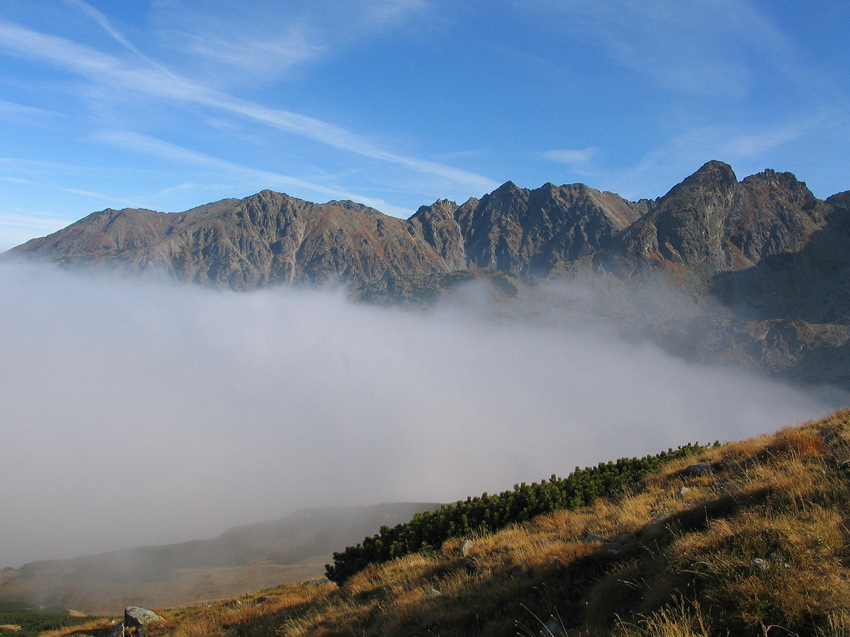 Tatry otulone mglą-II /Canon G5