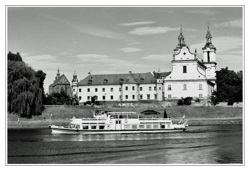 Latem nad Wisłą w Krakowie