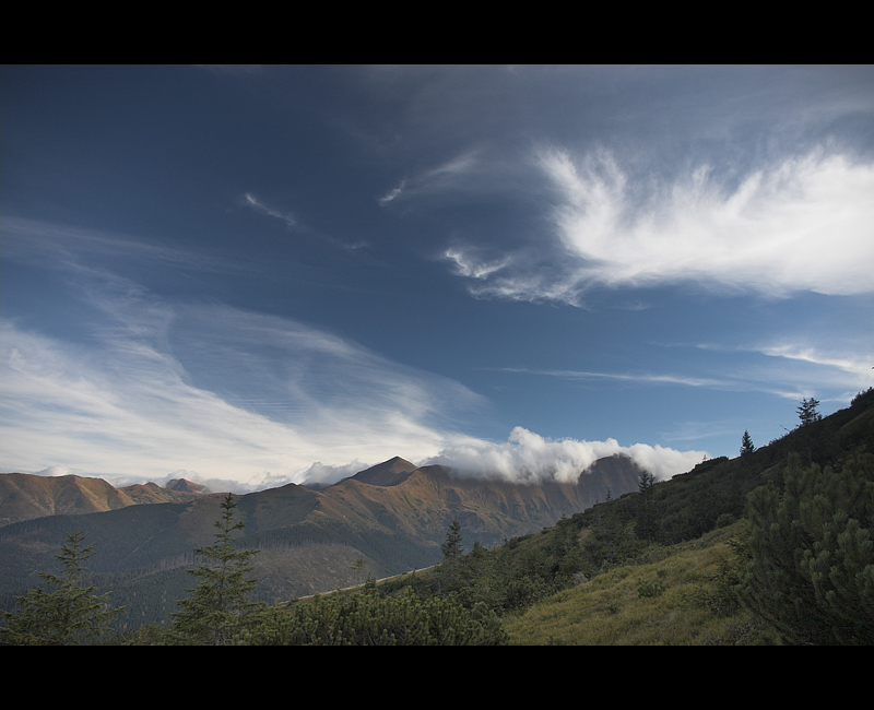 Tatry, 22.10.2006. W drodze na Grzesia