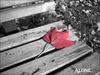 alone...