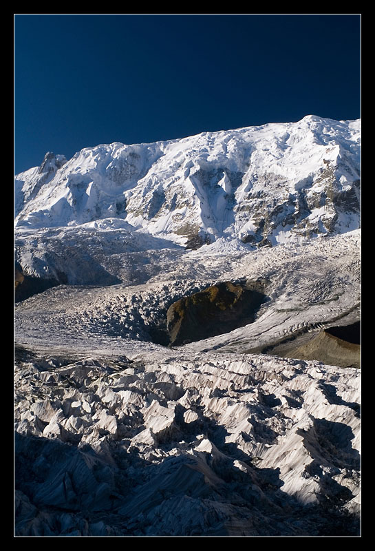 Masyw Rakaposhi (7788m) i Lodowiec Mianpin